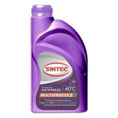Антифриз -40 SINTEC MULTIFREEZE violet G12+ 1кг Антифриз -40 SINTEC MULTIFREEZE violet G12+ 1кг