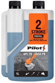 PILOTS 2Т STROKE API TB 1л дозатор мин.моторное масло PILOTS 2Т STROKE API TB 1л дозатор мин.моторное масло