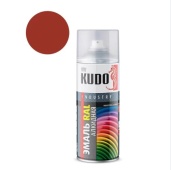KUDO-0А3002 Эмаль кармино-красная акрил сатин 520мл KUDO-0А3002 Эмаль кармино-красная акрил сатин 520мл