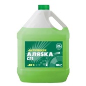 Антифриз -40 Аляска зеленый 10кг G11 Антифриз -40 Аляска зеленый 10кг G11