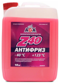 Антифриз -40 AGA красный 10кг Антифриз -40 AGA красный 10кг