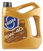 NGN 5w40 SYNT-S A-LINE SL/CF 4л полусинтетическое масло
