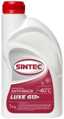 Антифриз -40 SINTEC LUXE G12+ 1кг красный 990550 Антифриз -40 SINTEC LUXE G12+ 1кг красный 990550