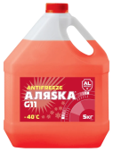 Антифриз -40 Аляска красный 5кг G11 Антифриз -40 Аляска красный 5кг G11