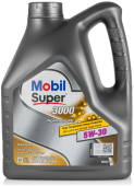 Mobil Super 3000 FE FORMULA X1 5/30 4л синтетическое масло моторное 151527 Турция