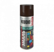 KUDO-1012 Эмаль коричневая 520мл алкидная RAL8017 KUDO-1012 Эмаль коричневая 520мл алкидная RAL8017