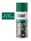 KUDO-1007 Эмаль темно-зеленая 520мл алкидная RAL6016 KUDO-1007 Эмаль темно-зеленая 520мл алкидная RAL6016