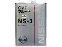NISSAN CVT NS-3 4л KLE53-00004 масло для вариаторов NISSAN CVT NS-3 4л KLE53-00004 масло для вариаторов