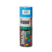 KUDO-1010 Эмаль голубая 520мл алкидная RAL5012 KUDO-1010 Эмаль голубая 520мл алкидная RAL5012