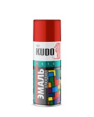 KUDO-10042 Эмаль темно-красная 520мл алкидная RAL3002 KUDO-10042 Эмаль темно-красная 520мл алкидная RAL3002